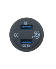 LUMENO Dual QC Socket Charger | Caravans, Boats | Bass, Carp & Camping