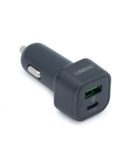 LUMENO QC3 + USB-C Car Charger for Cars, Boats & Campers | Bass, Carp & Camping