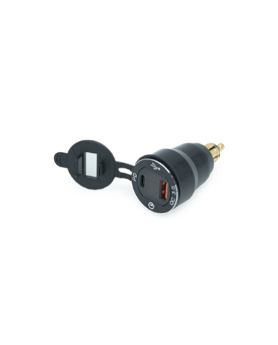 LUMENO Male Hella QC3 Dual USB Charger | Bass, Carp & Camping