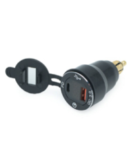 LUMENO Male Hella QC3 Dual USB Charger | Bass, Carp & Camping