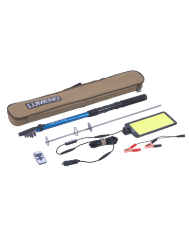 LUMENO Fishing Rod Light Suction Holder | Rod Light Mount | Bass, Carp & Camping