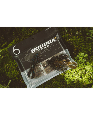 6th Sense Bodega Craw 3.5" Bass Fishing Soft Craw Bait | Bass, Carp & Camping