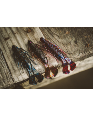 6th Sense Bodega Craw 3.5" Bass Fishing Soft Craw Bait | Bass, Carp & Camping