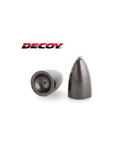 Decoy DS-5 Bullet Sinker Gun Black | Texas & Carolina Rig Weights | Bass, Carp & Camping
