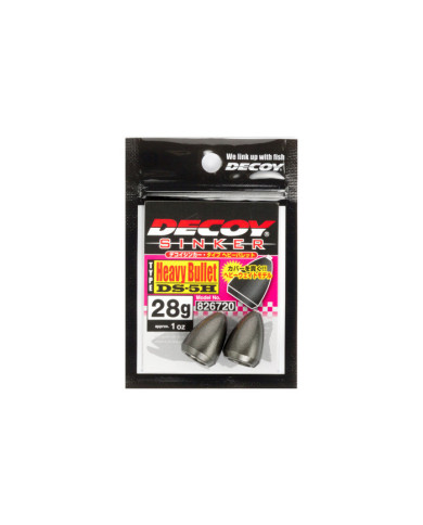 Decoy DS-5H Heavy Bullet Sinker | Texas & Carolina Rig Weights | Bass, Carp & Camping
