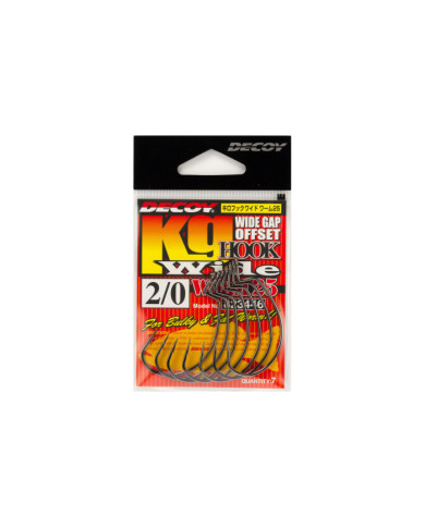 Decoy Worm25 KG Wide Gap Hook | Super Wide Worm Hook | Bass, Carp & Camping