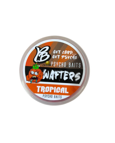 Psycho Baits Wafter (Barrel) Baits | Premium Carp Hookbaits | Bass, Carp & Camping