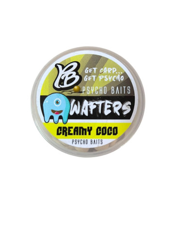 Psycho Baits Wafter (Barrel) Baits | Premium Carp Hookbaits | Bass, Carp & Camping