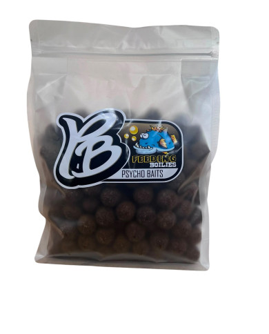 Psycho Baits Feeding Boilies 1kg | Bass, Carp & Camping