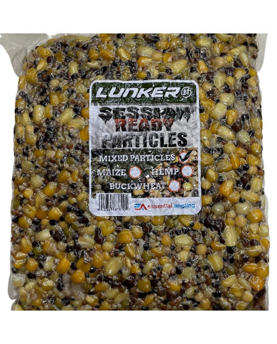 Essential Angling Lunker Session Ready Particle Mix | Specimen Carp Bait | Bass, Carp & Camping