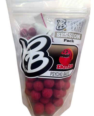 Essential Angling Psycho Session Ready Boilie Packs | Specimen Carp Baits | Bass, Carp & Camping