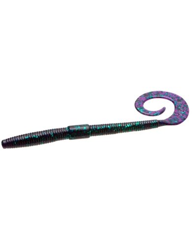 ZOOM Bait Co Soft Plastic Shakey tail Finesse Worms | Bass, Carp & Camping