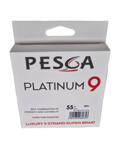 Pesca Platinum Low Vis Bass Fishing Braid | Bass, Carp & Camping