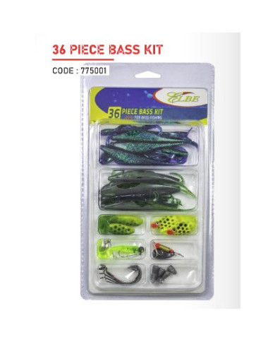 Elbe Fishing Combo Kits | Fresh & Saltwater | Bass, Carp & Camping
