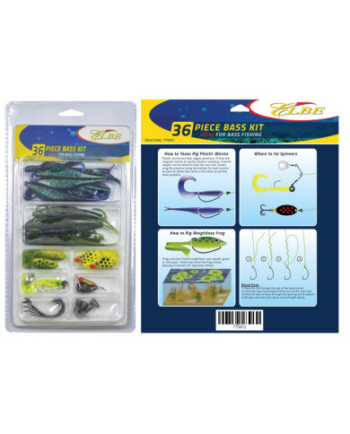 Elbe Fishing Combo Kits | Fresh & Saltwater | Bass, Carp & Camping
