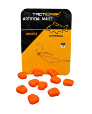 Tacticarp Artificial Slow sinking Orange Maize | Carp Fishing Baits | Bass, Carp & Camping