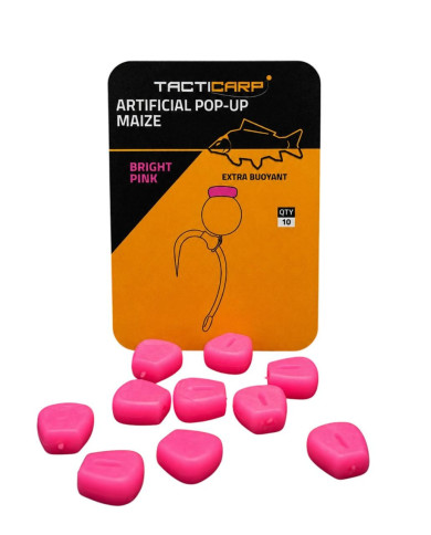 Tacticarp Artificial Single Pop-Up Maize | Carp Fishing Baits | Bass, Carp & Camping