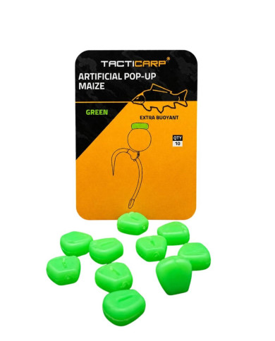 Tacticarp Artificial Single Pop-Up Maize | Carp Fishing Baits | Bass, Carp & Camping