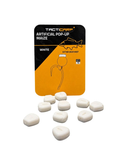 Tacticarp Artificial Single Pop-Up Maize | Carp Fishing Baits | Bass, Carp & Camping