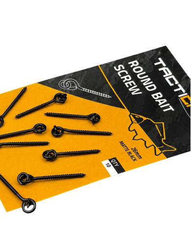 Tacticarp Bait Attachment Round Ring Bait Screw | Carp Fishing Tackle | Bass, Carp & Camping
