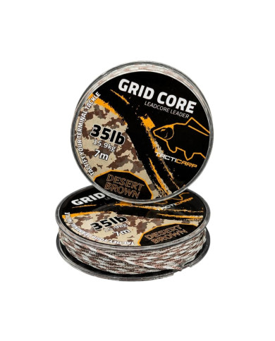Tacticarp Grid Core Leadcore Leader | Specimen Carp Fishing | Bass, Carp & Camping