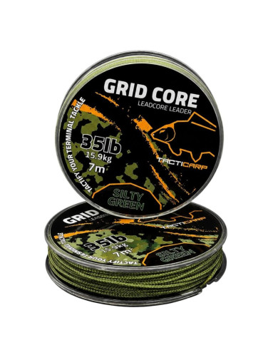 Tacticarp Grid Core Leadcore Leader | Specimen Carp Fishing | Bass, Carp & Camping