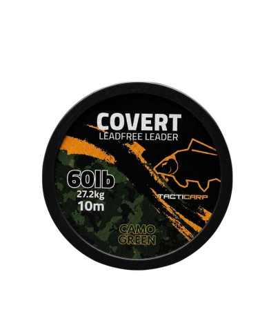 Tacticarp Covert Leadfree Leader for Specimen Carp Fishing | Bass, Carp & Camping
