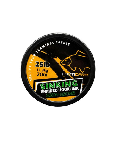 Tacticarp Sinking Braided Hooklink | Bass, Carp & Camping