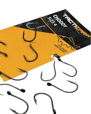 Tacticarp Choddy Specimen Carp Hooks | Bass, Carp & Camping
