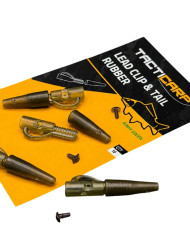 Tacticarp Lead Clip with Tail Rubber | Anti-Tangle Carp Rig Accessory | Bass, Carp & Camping