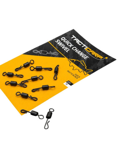 Tacticarp quick change swivel | Strong Carp Fishing Rig Connector | Bass, Carp & Camping