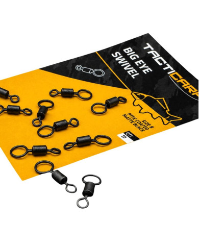 Tacticarp big eye swivel | Strong Carp Fishing Rig Connector | Bass, Carp & Camping