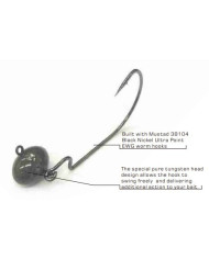 Vike Tungsten Swing Football Jig | Premium Bass Fishing Jig | Bass, Carp & Camping