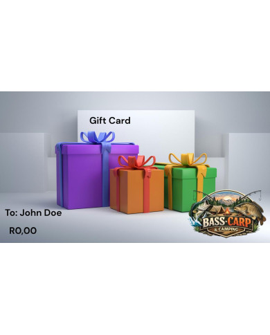 Bass, Carp & Camping Gift Voucher | The Perfect Gift for Every Angler