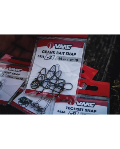 VMC Crank Bait Snap | Natural Hard Bait Action | Bass, Carp & Camping