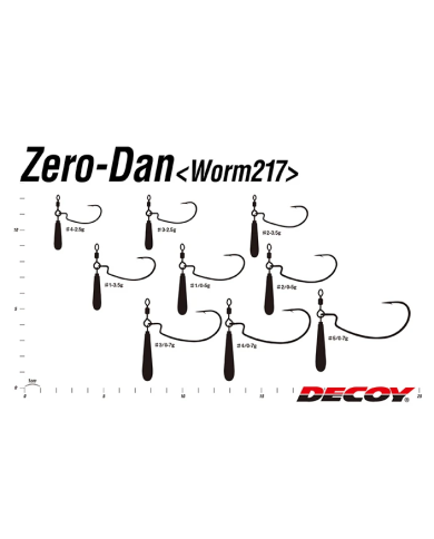 Decoy Worm217 Jika Rig Hook | Bass Fishing Tackle