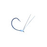 PESCA Weedless Wacky Rig Hooks for Soft Plastic Baits | Bass, Carp & Camping