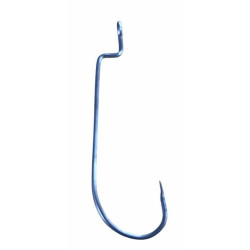 PESCA Offset Worm Hooks for Soft Plastic Baits | Bass, Carp & Camping