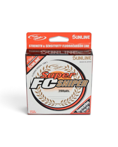 Sunline FC Sniper 100% Fluorocarbon Fishing Line | Bass, Carp & Camping