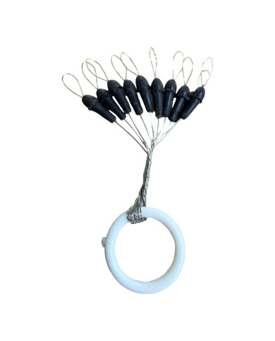 Vike Smart Weight Peg Rubber Stoppers | Bass, Carp & Camping