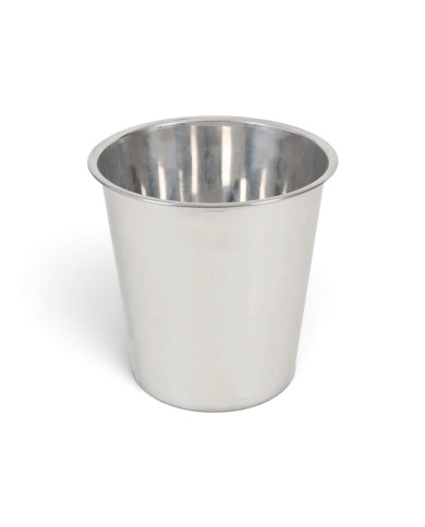 BCC Stainless Steel Bucket 4L | Bass, Carp & Camping