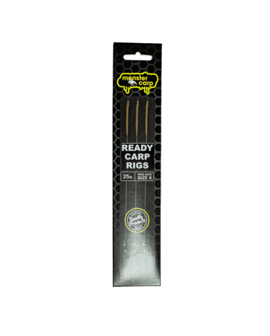 Monster Carp Specimen Blowback Hooklink Ready Carp Rigs | Bass, Carp & Camping