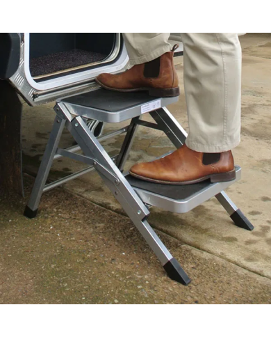 Crestline Double Caravan Step | Bass, Carp & Camping