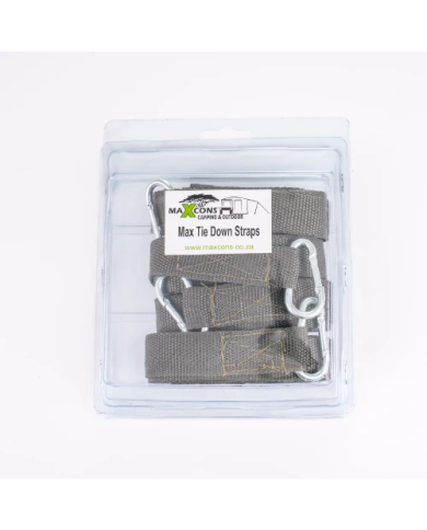 MaXcons Tie Down Anchor Straps | Bass, Carp & Camping