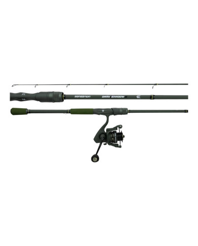 Sensation Dark Shadow II Spinning Combo | Bass, Carp & Camping