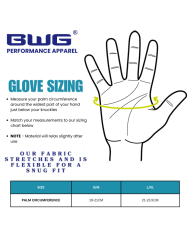 Blue Rorschach Sun Protection Gloves | Bass, Carp & Camping