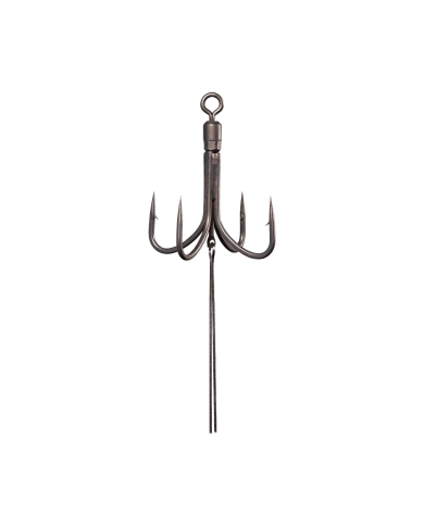 BKK Armor Point Hyperlatch Quad Urchin Hook | Bass, Carp & Camping