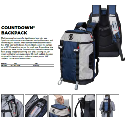 Rapala Countdown Backpack – Premium Fishing Tackle & Camping Bag