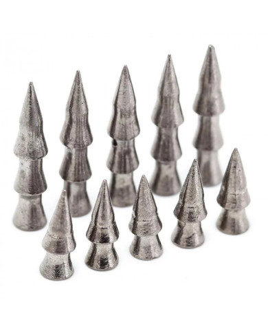 Lead Pagoda Nail Weights | Bass, Carp & Camping