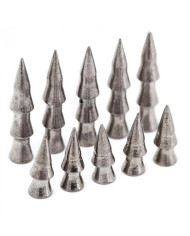 Lead Pagoda Nail Weights | Bass, Carp & Camping